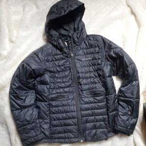 Columbia black puffer coat